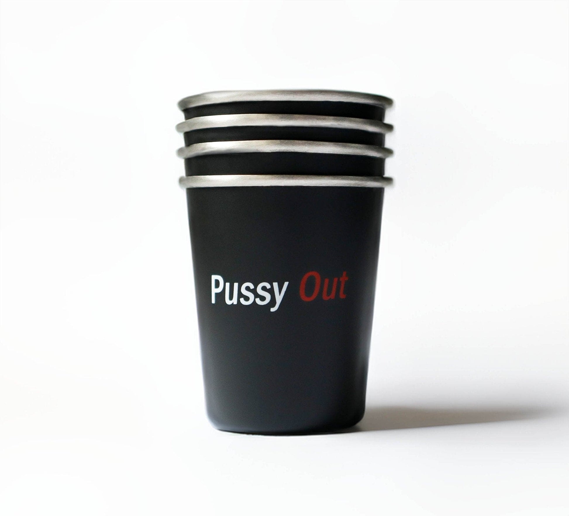 'Pussy Out' Shot Glasses - PussyOut
